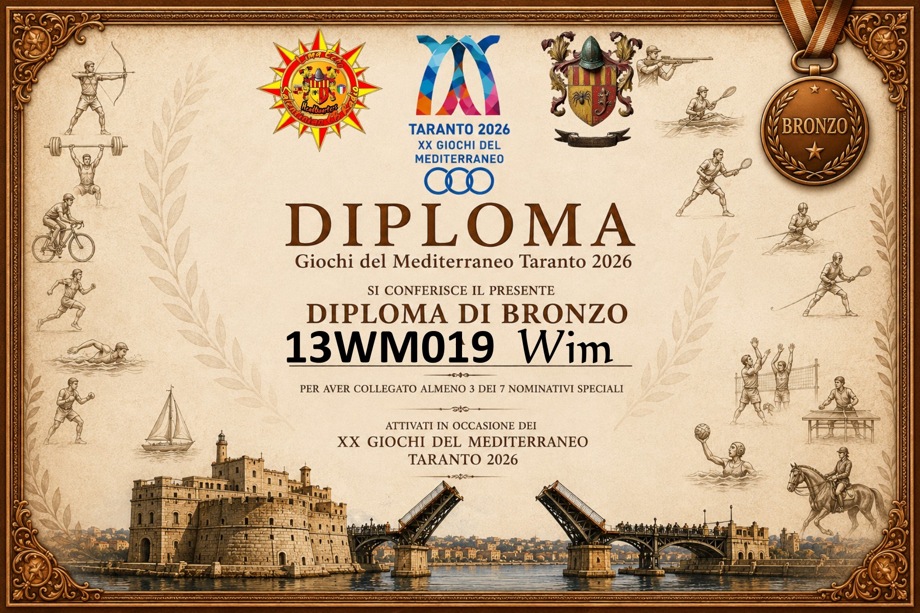eQSL 13WM019 Wim